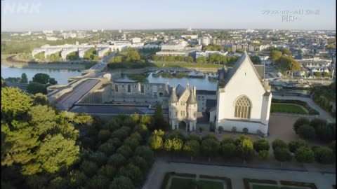 空からクルージングmini・5分版- フランス・ロワール川 空の旅 「河口へ」