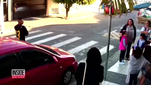 Amazing: Off-Duty Cop Stops Gunman Targeting School Children in Brazil