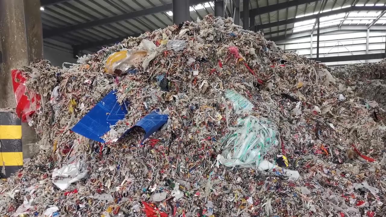 Double-Shaft Shredder MASTER Paper Mill Light Rejects!