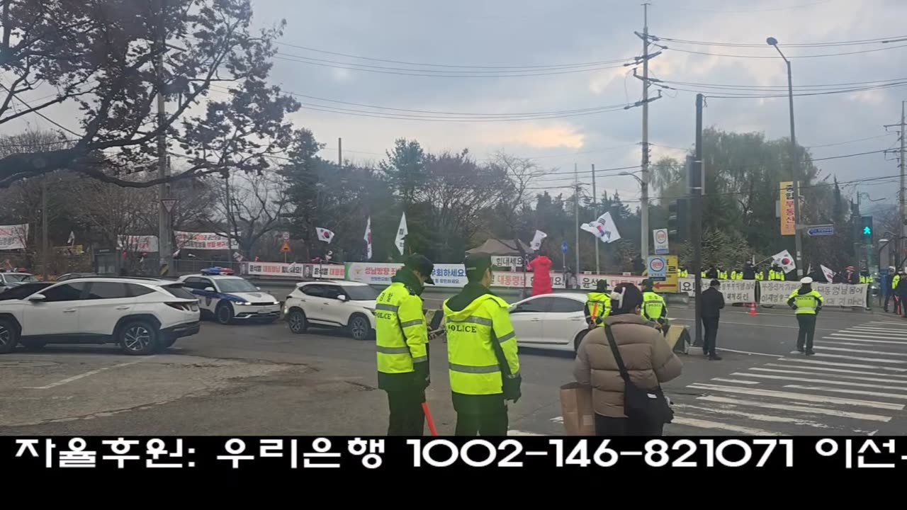 비가 와도 대통령님을 응원합니다