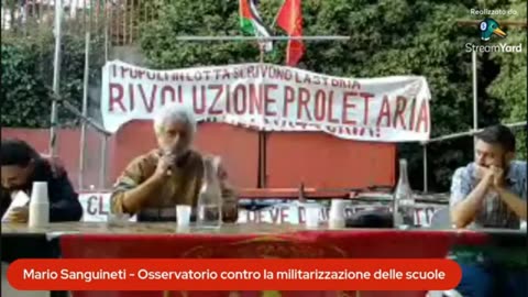 L'Italia per la Palestina - Dibattito della Festa nazionale della Riscossa Popolare