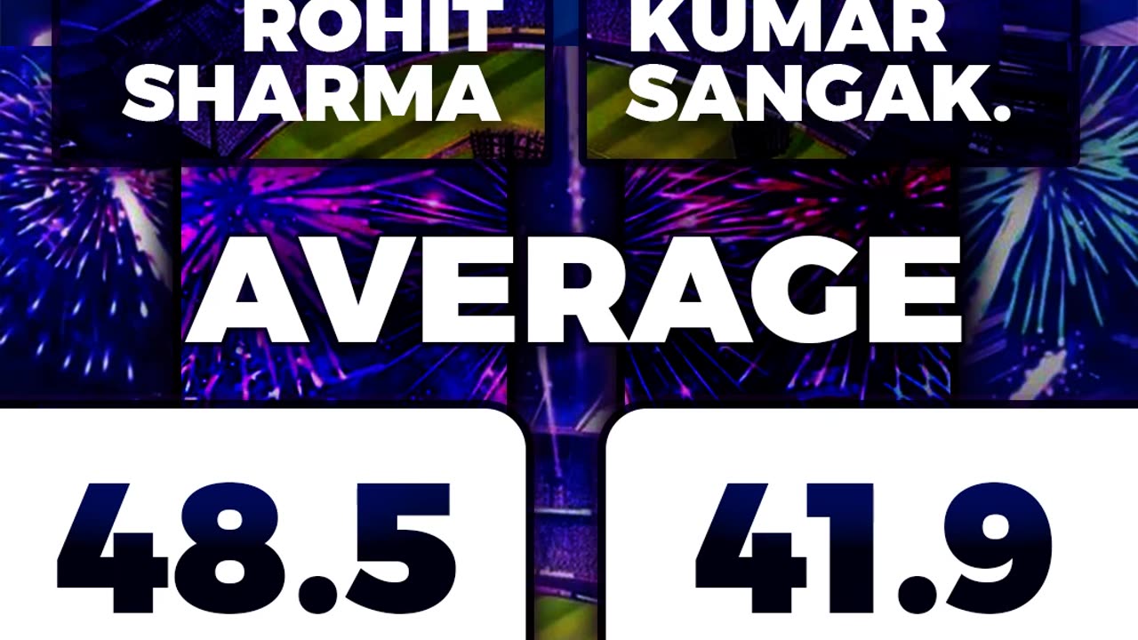 #RohitSharma vs Kumar Sangakkara 🏏 ODI Comparison | Stats & Records 💙 #shorts #cricket
