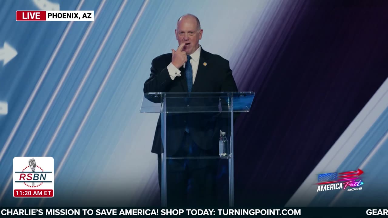 WATCH: Border Tzar Tom Homan Speaks on Immigration at 2025 AmFest - 12/21/25