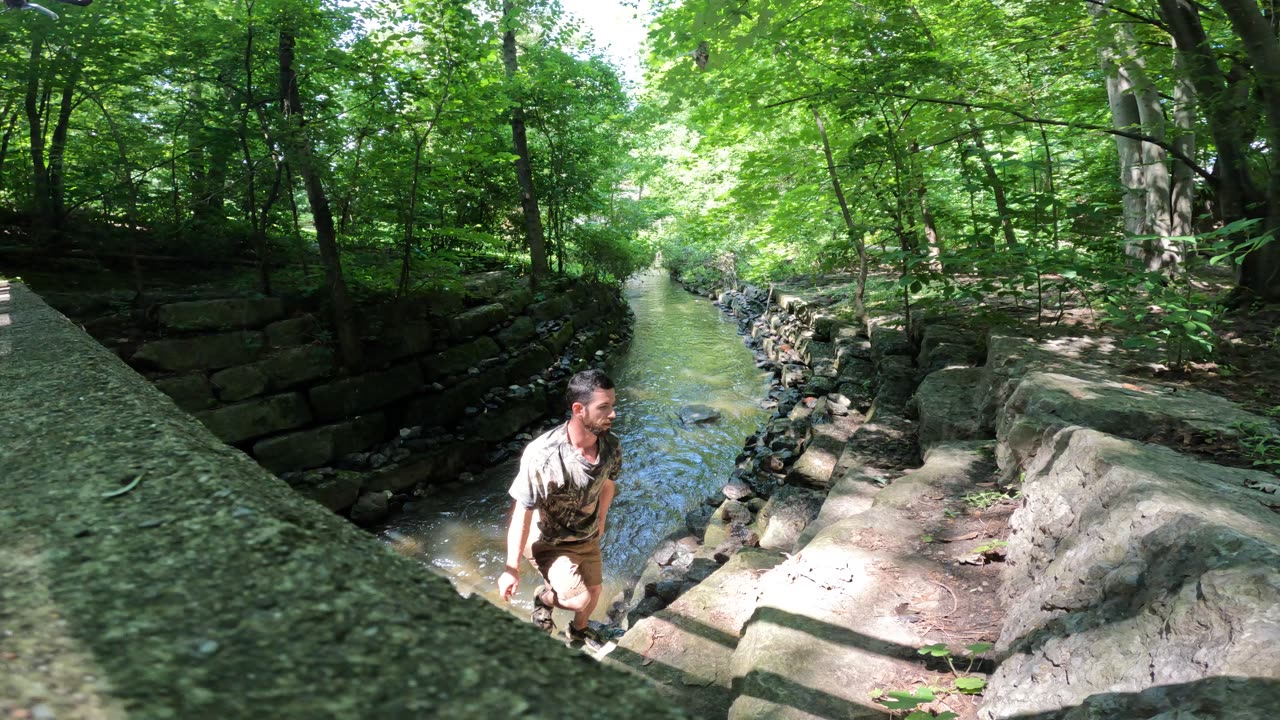 ☀️2024🌴 In My Natural Habit 🌊 Day 11 Part 2 Cleaning The Creek 🌴 Some Where In Ottawa 🍁