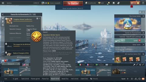 War Thunder USA Naval part 15 2024 Winter Event