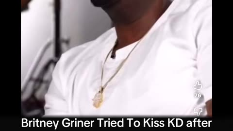 Britney Griner’s Awkward Deep Voice and Kiss Moment With Kevin Durant 😳 | KD’s Reaction Went Viral!