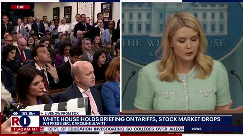 FULL REMARKS: Karoline Leavitt gives White House briefing