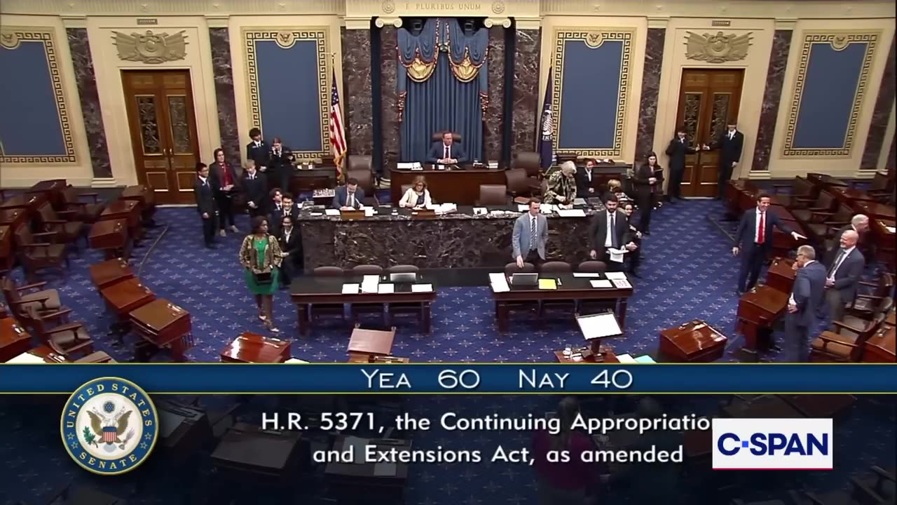 U.S. Senate Votes to End Government Shutdown