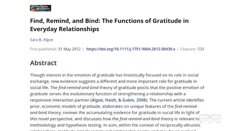 Reese Report - Gratitude is a Super Power