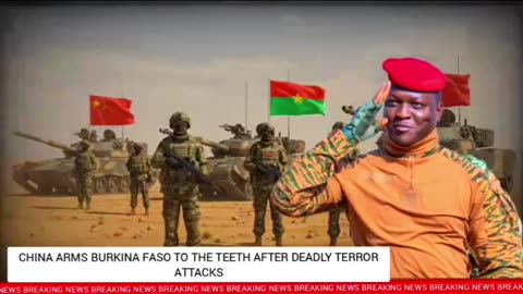 # China send weapons to Burkina Faso