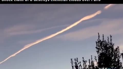 🛸👁️ Something Flying Into a Chemtrail Before Dissolving It! | TheTruthAbove