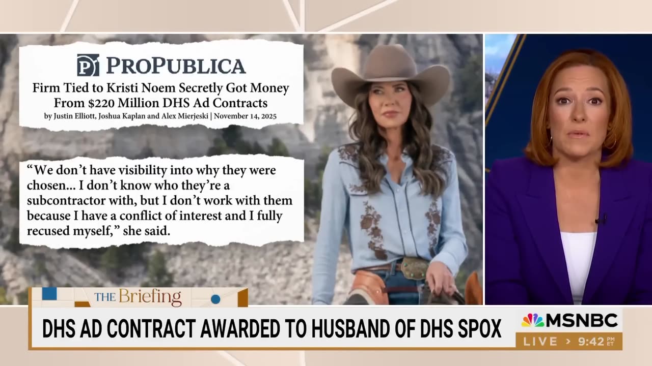 New report exposes massive corruption in Kristi Noem's Department of Homeland Security