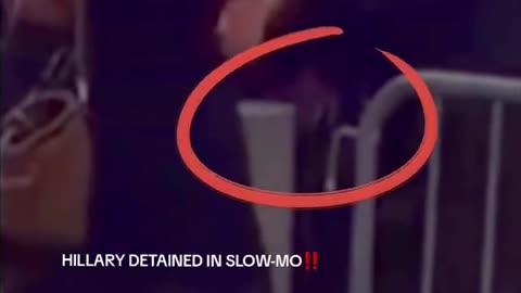 HILLARY DETAINED SLOW-MO September 11, 2016 X5