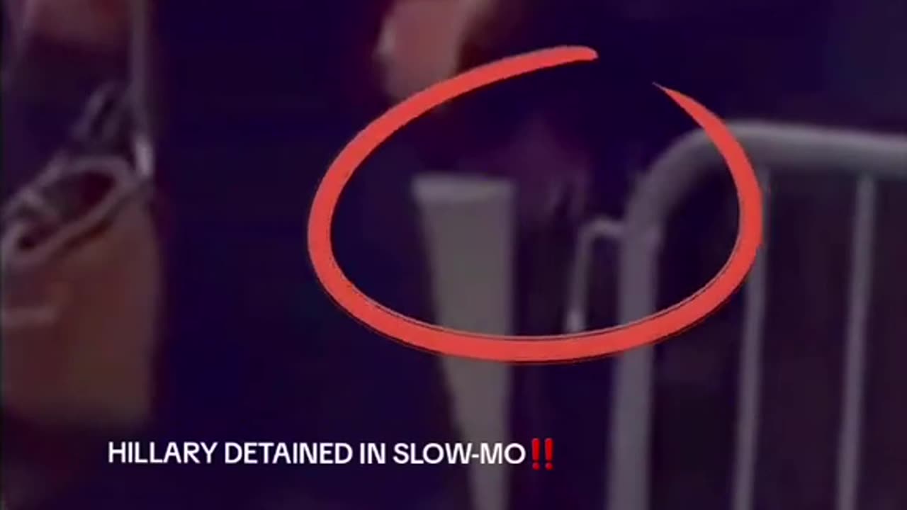 HILLARY DETAINED SLOW-MO September 11, 2016 X5