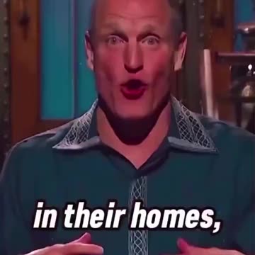 Remember when Woody Harrelson joked on SNL about pharmaceutical companies buying up the media