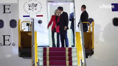 Marcon se prend une giffle! Humilliante par sa femme Brigitte Macron