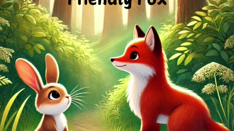 The Brave Bunny and the Friendly Fox