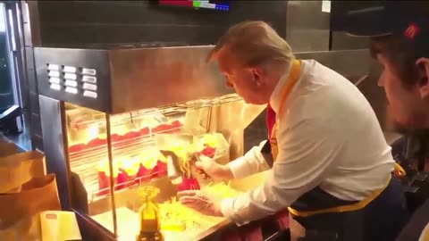 1 year ago, Trump became an employee at McDonald's