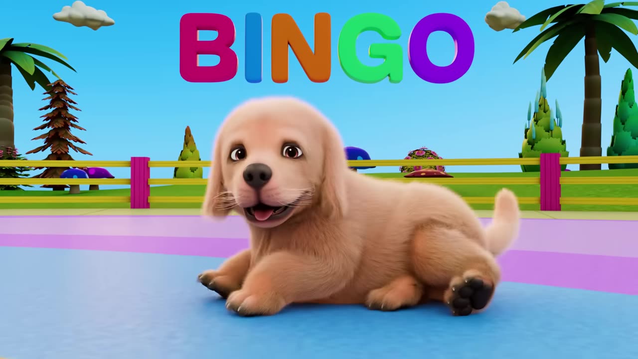 BINGO _ Nursery Rhymes & Kids Songs