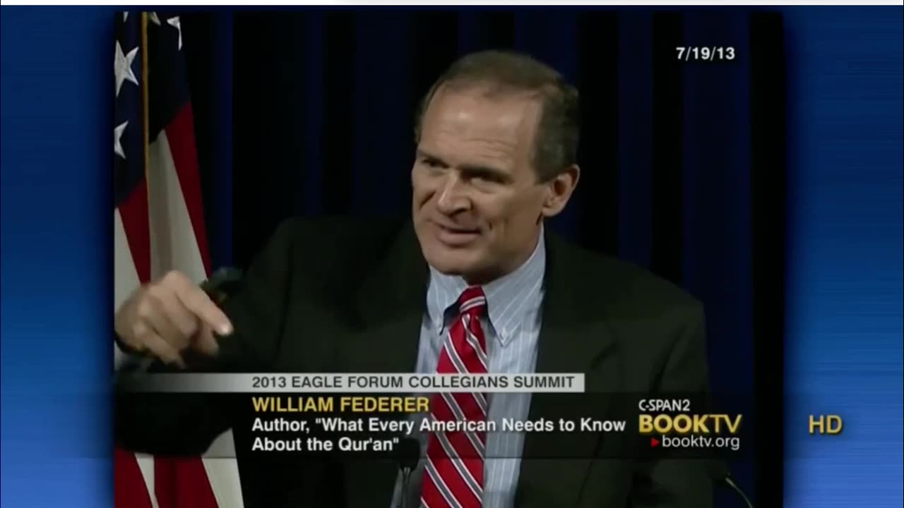 Bill Federer - What Every American Needs to Know about the Qur'an - CSPAN 7-19-2013