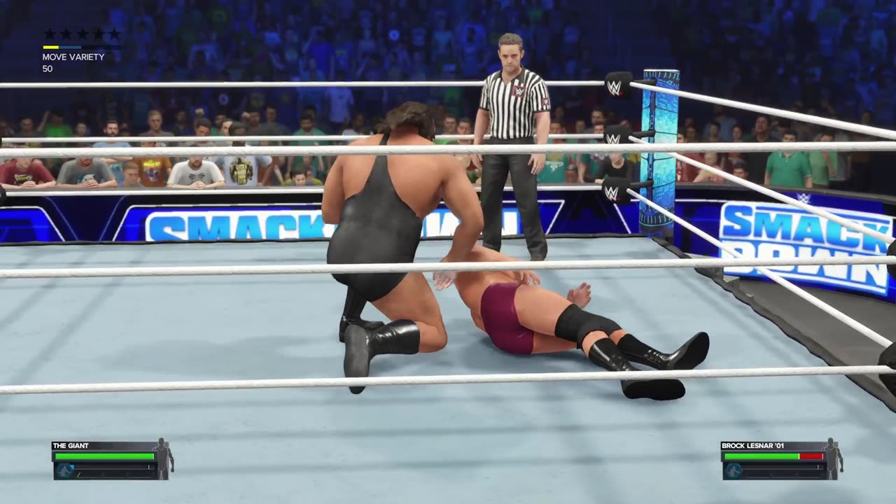 WWE 2K23 - Young Brock VS The Giant