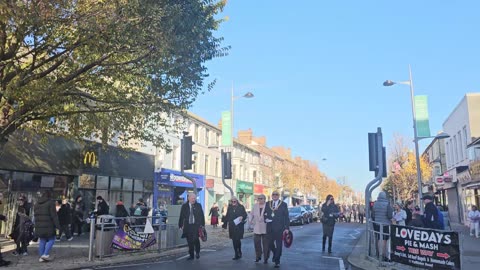 9 November 2025 Clacton on Sea Essex to remembrance service Part 2