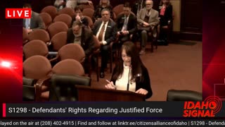 Sen. Christy Zito is looking to Protect those acting in self-defense from lawfare.