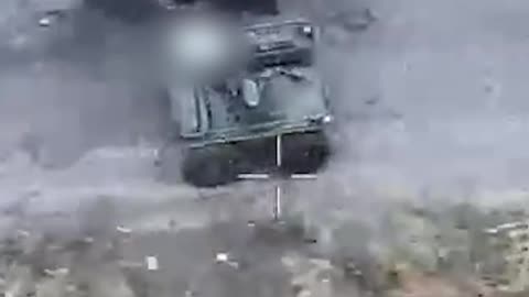 Ukrainian RC Drone Strafing Russian Lines and Returns As Russians Desperately Try to Destroy it