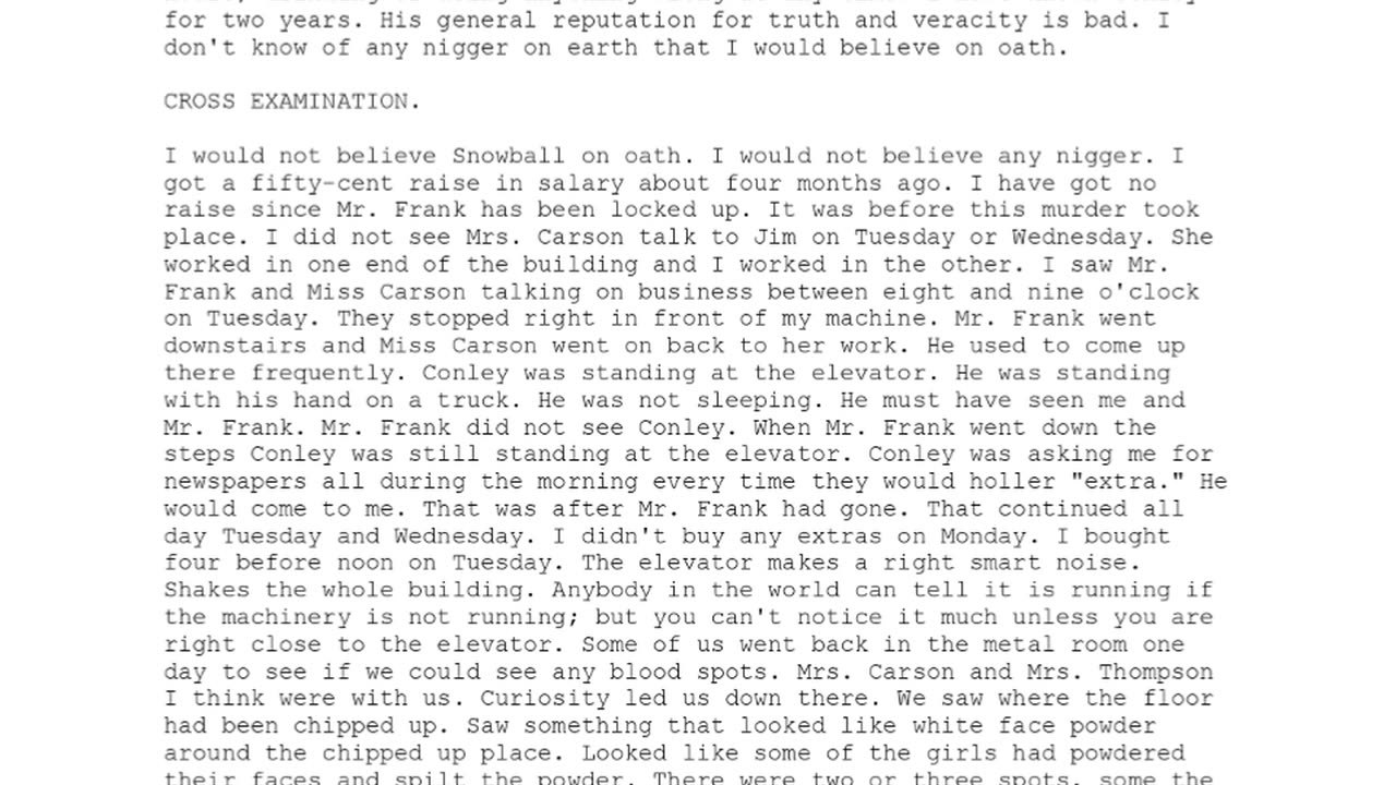 MISS IORA SMALL, Sworn In For The Defendant, 63rd To Testify