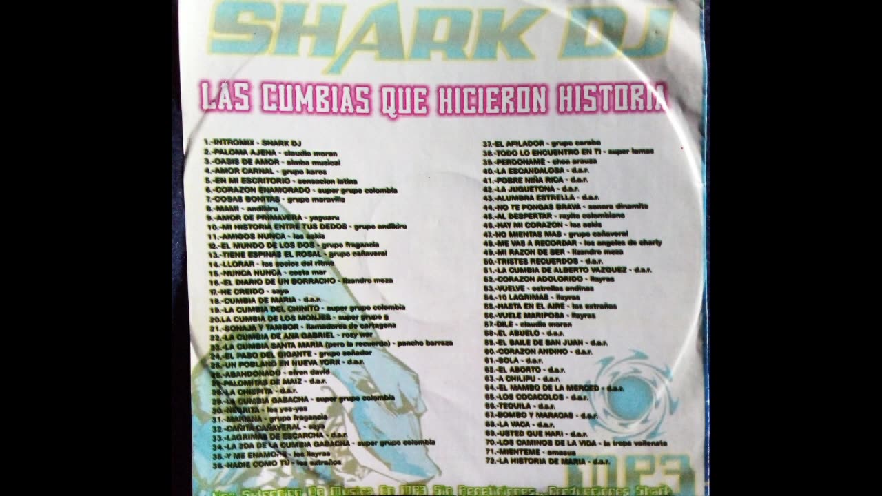 INTRO MIX (LAS CUMBIAS QUE HICIERON HISTORIA) 2009 (Shark Dj)