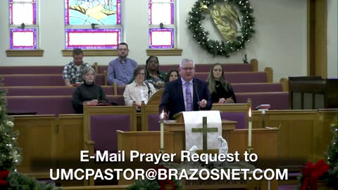 Sunday worship service