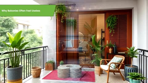 Why Your Balcony Feels Useless & How to Make It Functional