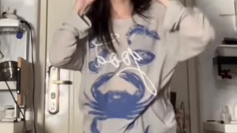 Dainty Off-white Shorts Supple Hip Hop Dance | Daily Beauty EP 1419