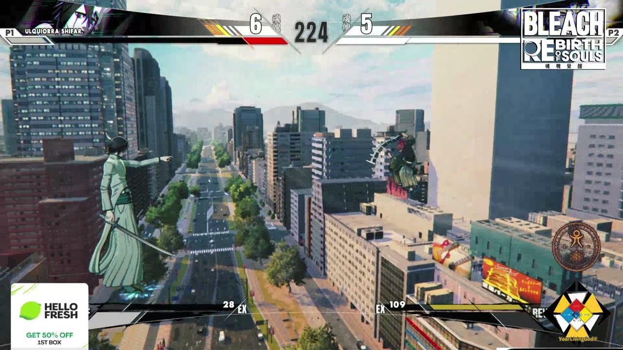 BLEACH (ブリーチ) Rebirth of Souls ᕈS5 🎮 : Ulquiorra (ウルキオラ・シファー) Beatdown : PART TWO