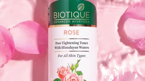 Rose Pore Tightening Toner with Biotique