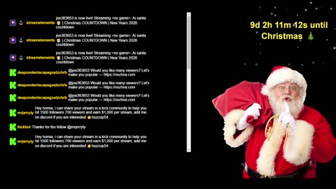 Ai Santa 🎅 | Christmas COUNTDOWN | New Years 2026 countdown