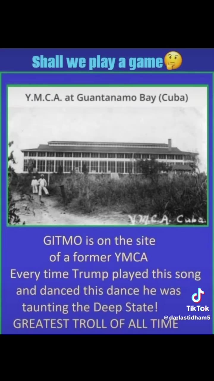 President Trump - Why Does He Always Play "YMCA"?