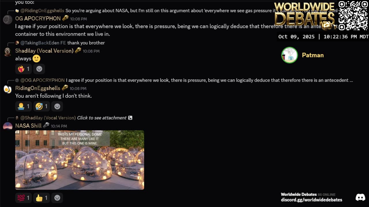 0105 WIDESTREAM - Worldwide Debates - YouTube/Twitch/Rumble