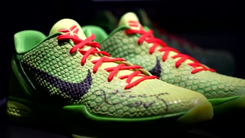 Kobe Bryant's 'Grinch' sneakers could exceed $10 million at auction