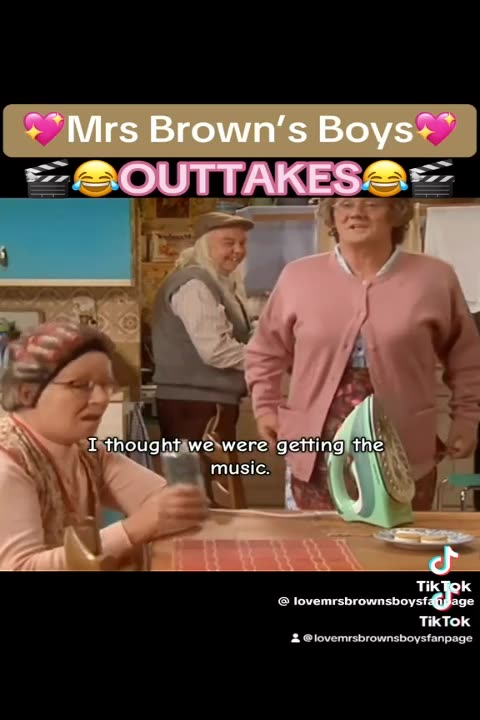 Mrs. Brown's Boys - outtake