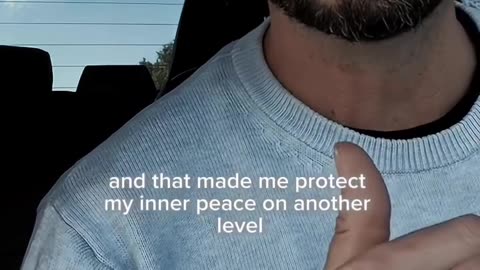 “The world around you becomes beautiful when the world inside of you becomes peaceful.”