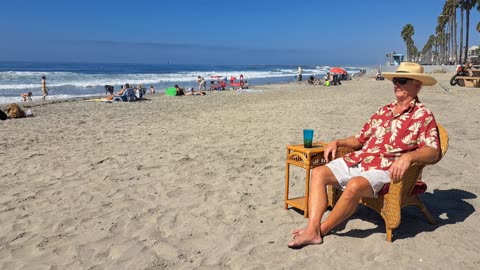 #207 Surfrider Street Beach, Oceanside, California.