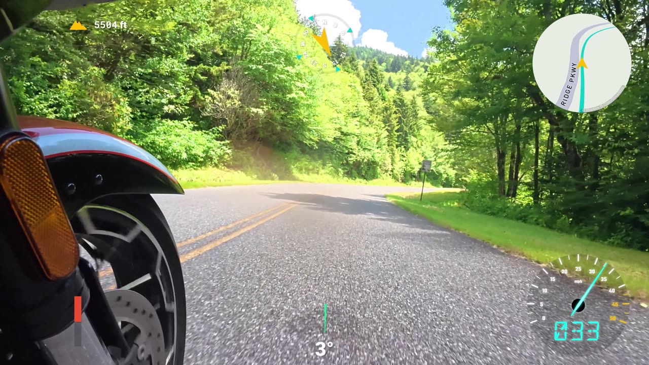 Riding with The Original Grey Beard Biker™ - The Blue Ridge Parkway