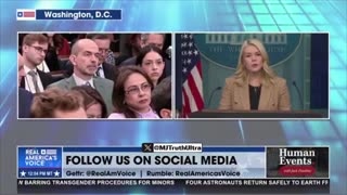 Karoline Leavitt unloads on bald headed Fake News LOSER for demonizing ICE Agents