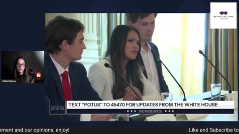 Trump's Antifa Roundtable + Savanah Hernandez clip :Episode 171 Beyond the Lines Podcast