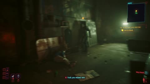 Cyberpunk 2077, with a stream that's not nearly as borked