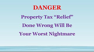 Governor, Senators and Representatives Beware of Fake Tax Relief