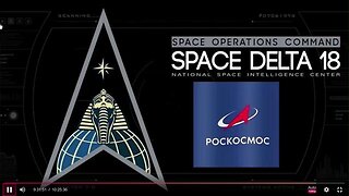 United States Space Force, Delta 18 (pharaoh symbol), Roscosmos & NASA logos - Dr. Sean Hross