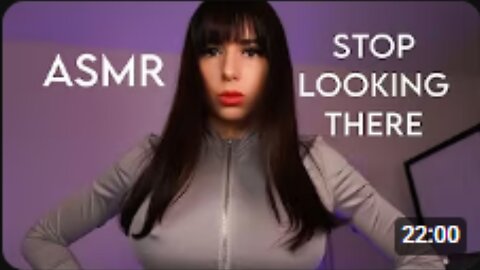 ASMR Caught You Looking! 👀 now you must sleep! ✨ asmr for sleep, tingles, study, relaxation