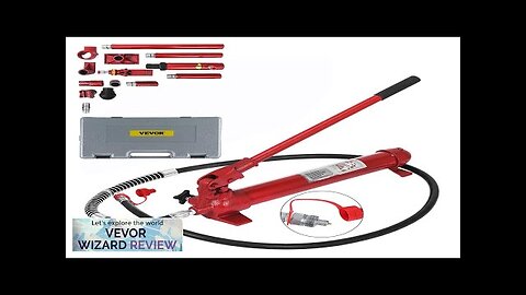 VEVOR 10Ton Power Hydraulic Jack Holder Bodywork Repair Kit for Auto Car Review